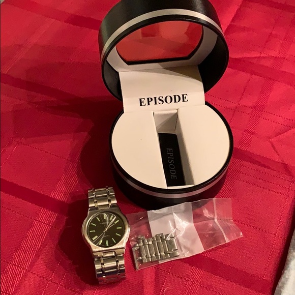 New Episode Watch Stainless Steele Band VTG - Picture 3 of 6